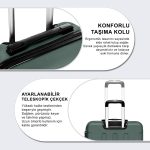 Ultraleichter ABS-Koffer TRION, Dunkelkhaki – Bild 8