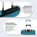 Ultraleichter ABS-Koffer TRION, Petrolgrün – Bild 8