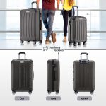 Ultraleichter ABS-Koffer TRION, Rauchglas – Bild 3