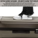 Ultraleichter ABS-Koffer TRION, Rauchglas – Bild 4