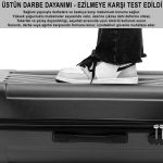 Ultraleichter ABS-Koffer TRION, Schwarz – Bild 4