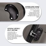 Ultraleichter ABS-Koffer TRION, Rauchglas – Bild 6