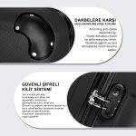 Ultraleichter ABS-Koffer TRION, Schwarz – Bild 6