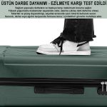 Ultraleichter ABS-Koffer TRION, Dunkelkhaki – Bild 4