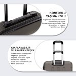 Ultraleichter ABS-Koffer TRION, Rauchglas – Bild 8