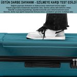 Ultraleichter ABS-Koffer TRION, Petrolgrün – Bild 4