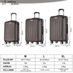 Ultraleichter ABS-Koffer TRION, Rauchglas – Bild 9