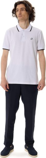 Premium-Herren-Poloshirt Morelli, Weiß – Bild 2