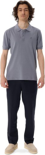 Premium Herren-Poloshirt Giorgio, Grau – Bild 3