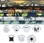 Lycra 5-3er-Pack Boxmuster Premium Herren Boxer Palm Horizon- AJ-330 A (3er-Pack) – Bild 3