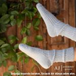 Hergestellt aus natürlicher Baumwolle, 4er-Packung Nahtlose Rippstrick-Socken aus Bio-Baumwolle für Damen und Herren NaturWalk - 207 D - MIX1 – Bild 4