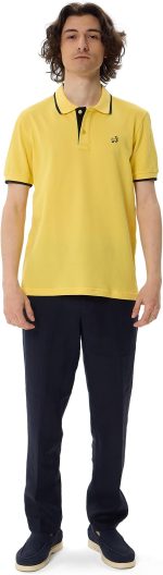 Premium-Herren-Poloshirt Morelli – Gelb – Bild 3