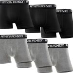 6er-Pack Premium Boxer Quinn 447 C – SCHWARZ-GRAU-WEISS