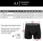 Lycra 5er-Pack Premium Herren-Boxershorts mit langem Bein, ShadowLine -AJ-350 D – Bild 6