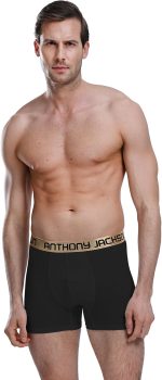 Lycra 6er-Pack Premium Herren-Boxershorts, Farbe: HERMAN – Bild 2