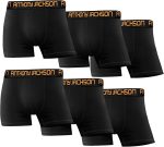 Lycra 6er-Pack Premium Herren-Boxershorts, Farbe: ARTHUR