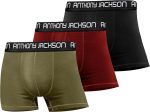Lycra 3er-Pack Premium Herren-Boxershorts - OSCAR