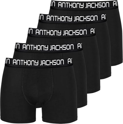 Lycra 5er-Pack Premium Herren-Modal-Boxershorts - VICTOR