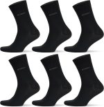 6 Paar Herrensocken der Marke BAMBOO Premium Classic in einer Box - ALBERT