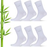 6 Paar Herrensocken aus hochwertigem Bambus-Klassiker in einer Box – ALVIN – Bild 2