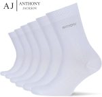 6 Paar Herrensocken aus hochwertigem Bambus-Klassiker in einer Box – ALVIN – Bild 3