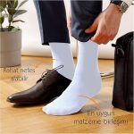 6 Paar Herrensocken aus hochwertigem Bambus-Klassiker in einer Box – ALVIN – Bild 7