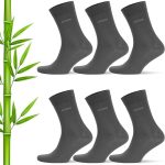 6 Paar Herrensocken aus hochwertigem, klassischem Bambusmaterial in einer Box – DARIAN – Bild 2