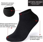10er-Packung hochwertige, nahtlose Sneaker-Socken aus Bambus für Damen und Herren – LUKAS – Bild 2