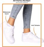 10er-Packung hochwertige, nahtlose Sneaker-Socken aus Bambus für Damen und Herren – LUKAS – Bild 5