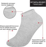 10er-Packung hochwertige, nahtlose Sneaker-Socken aus Bambus für Damen und Herren – MOTTA – Bild 2