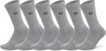 6 Paar hochwertige, nahtlose Sportsocken für Damen und Herren zum Laufen, Gehen und Trainieren (Walker - 206 C)
