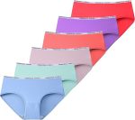 Lycra 6er-Pack Premium-Damen-Slips für den täglichen Gebrauch, Modell Bato, Amelia G-008 D