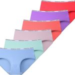 Lycra 6er-Pack Premium-Damen-Slips für den täglichen Gebrauch, Modell Bato, Amelia G-008 D