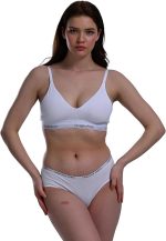 Lycra 6er-Pack Premium-Damen-Slips für den täglichen Gebrauch, Modell Bato, Amelia G-008 F