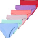 Lycra 6er-Pack Premium Damen-Sliphöschen Laura G-006 D