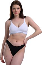 Lycra 6er-Pack Premium-Damen-Tangas für den täglichen Gebrauch Maya G-005 A – Bild 5