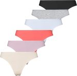 Lycra 6er-Pack Premium-Damen-Tangas für den täglichen Gebrauch Maya G-005 B – Bild 2