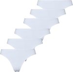 Lycra 6er-Pack Premium Damen-Tangas für den täglichen Gebrauch Maya – Bild 2