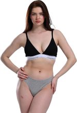 Lycra 6er-Pack Premium Damen-Tangas, geeignet für den täglichen Gebrauch, Maya G-005 G