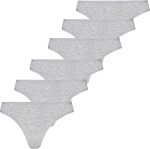 Lycra 6er-Pack Premium Damen-Tangas, geeignet für den täglichen Gebrauch, Maya G-005 G – Bild 2