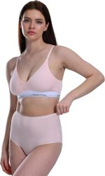 Lycra 5er-Pack Premium-Damen-Slips mit hohem Bund für den täglichen Gebrauch, Farbe: Beere G-007 D – Bild 10