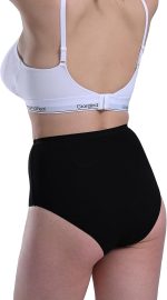 Lycra 5er-Pack Premium-Damen-Slips mit hohem Bund für den täglichen Gebrauch, Beere G-007 E – Bild 7