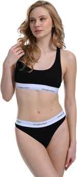 Lycra 6-teilige Box Premium Damen-Tanga-Slips, geeignet für den täglichen Gebrauch, Gloria G-010 C – Bild 3