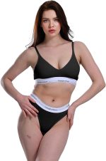 Lycra 6er-Pack Premium-Damen-Tangas mit Print, Gloria G-010 E – Bild 4