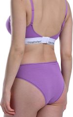 2er-Pack Damen-Sport-BH mit elastischem Unterbrustband, gepolstert, Modell Sophie G-201 M, geeignet für den täglichen Gebrauch – Bild 3