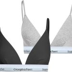 2er-Pack Damen-Triangel-BH mit elastischem Unterbrustband, geeignet für den täglichen Gebrauch, Isabelle G-202 A