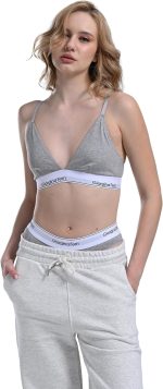 2er-Pack Damen-Triangel-Bralette mit elastischem Unterbrustband, geeignet für den täglichen Gebrauch, Isabelle G-202 C – Bild 2