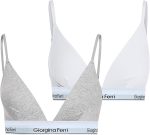 2er-Pack Damen-Triangel-Bralette mit elastischem Unterbrustband, geeignet für den täglichen Gebrauch, Isabelle G-202 C