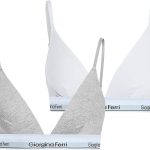 2er-Pack Damen-Triangel-Bralette mit elastischem Unterbrustband, geeignet für den täglichen Gebrauch, Isabelle G-202 C