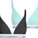 2er-Pack Damen-Triangel-BH mit elastischem Unterbrustband, geeignet für den täglichen Gebrauch, Isabelle G-202 D